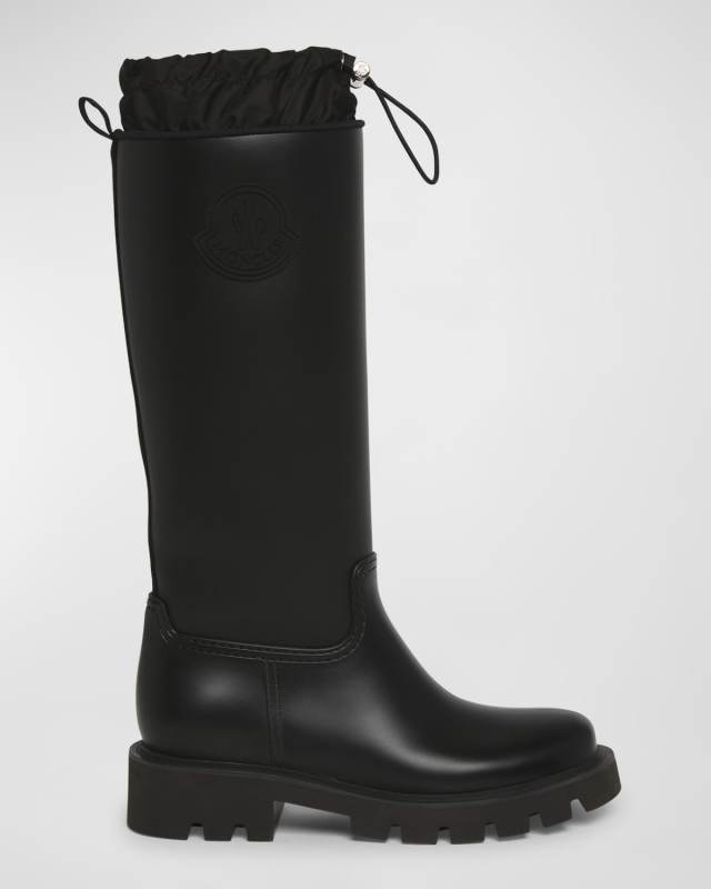 Kickstream Leather Tall Rain Boots